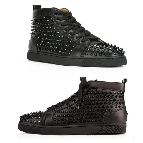 Mens Designer Brand Women Red Bottom Shoe Fashion Spikes Studded Spikes Flats Sneakers Comfortable Party Lovers Genuine Leather Casual Shoes
Mens Designer Brand Women Red Bottom Shoe Fashion Spikes Studded Spikes Flats Sneakers Comfortable Party Lovers Genuine Leather Casual Shoes