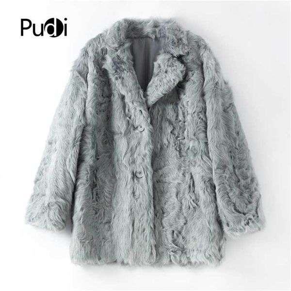 pudi women's winter warm real sheep fur coat overcoat leisure lady female real sheep leather jacket suit overcoat b401703, Black
pudi women's winter warm real sheep fur coat overcoat leisure lady female real sheep leather jacket suit overcoat b401703, Black