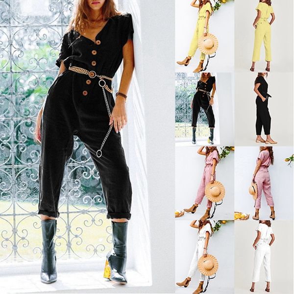 summer sexy off-the-плечи повседневный элегантные дамы однобортный wild nine-point комбинезон, Black;white
summer sexy off-the-плечи повседневный элегантные дамы однобортный wild nine-point комбинезон, Black;white