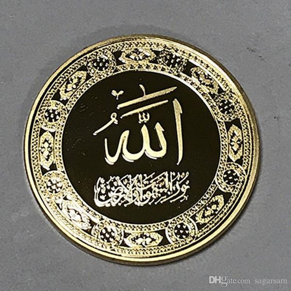 100 pcs the saudi arabia bismillah arabian islam moslem religious coin 24k real gold plated 40 mmsouvenir brand new coin
100 pcs the saudi arabia bismillah arabian islam moslem religious coin 24k real gold plated 40 mmsouvenir brand new coin