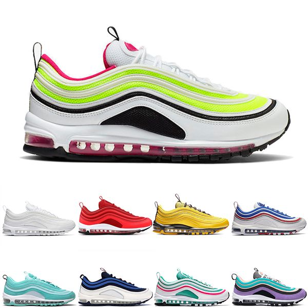97 og mens designer running shoes 2019 women undefeated chaussures 97 20th anniversary black silver bullet zapatos sports sneakers 36-45, White;red
97 og mens designer running shoes 2019 women undefeated chaussures 97 20th anniversary black silver bullet zapatos sports sneakers 36-45, White;red