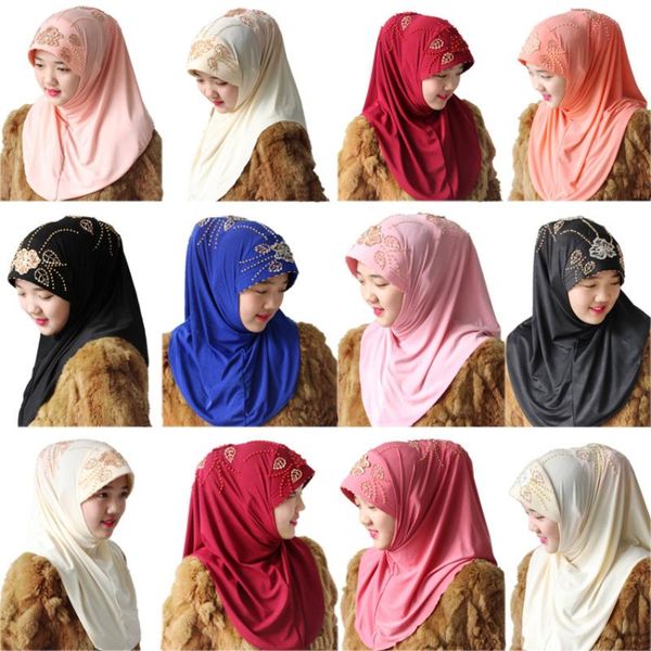 muslim woman inner hijabs islamic rhinestone appliques shawl head scarf arabic malaysia worship ramadan wrap amira cap, Red
muslim woman inner hijabs islamic rhinestone appliques shawl head scarf arabic malaysia worship ramadan wrap amira cap, Red