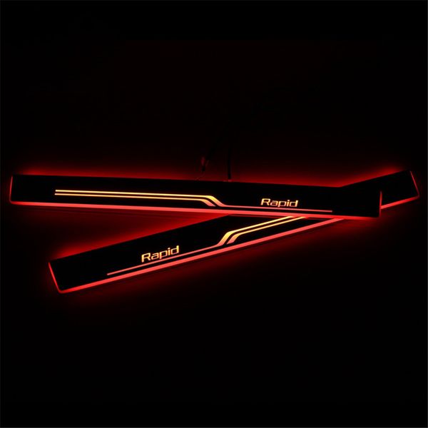 for skoda rapid 2015 - 2020 acrylic moving led welcome pedal car scuff plate pedal door sill pathway light
for skoda rapid 2015 - 2020 acrylic moving led welcome pedal car scuff plate pedal door sill pathway light