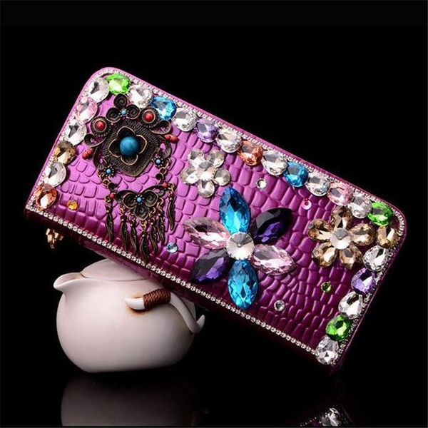 women wallet crystal clutch bags luxury floral handbags black vintage evening bags rhinestone purse cow leather ladies gift
women wallet crystal clutch bags luxury floral handbags black vintage evening bags rhinestone purse cow leather ladies gift