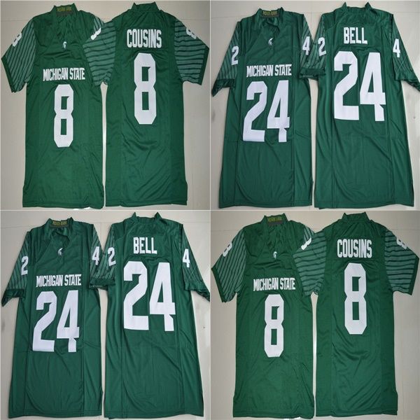 michigan state spartans 24 le'veon bell 8 cousin college alumni football limited jerseys - green size s,m,l,,2xl,3xl, Black;red
michigan state spartans 24 le'veon bell 8 cousin college alumni football limited jerseys - green size s,m,l,,2xl,3xl, Black;red