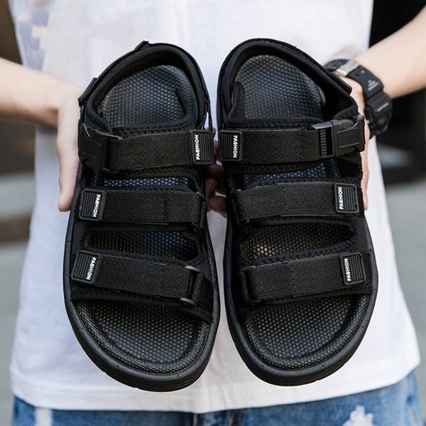 2020 summer beach sandals roman light comfortable outdoor fashion gladiator men sandals #cy1901, Black