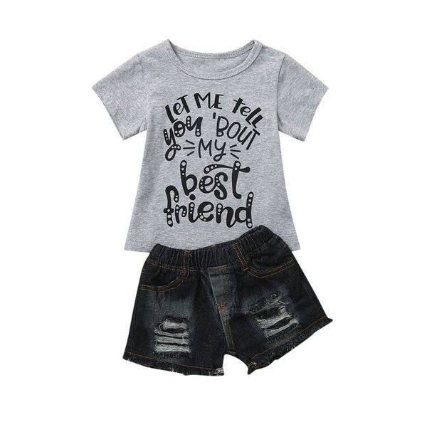 sagace детские комплекты детская одежда малыша письмо детская одежда лето baby boy комплекты футболка + джинсовые шорты наряды jly3, White
sagace детские комплекты детская одежда малыша письмо детская одежда лето baby boy комплекты футболка + джинсовые шорты наряды jly3, White