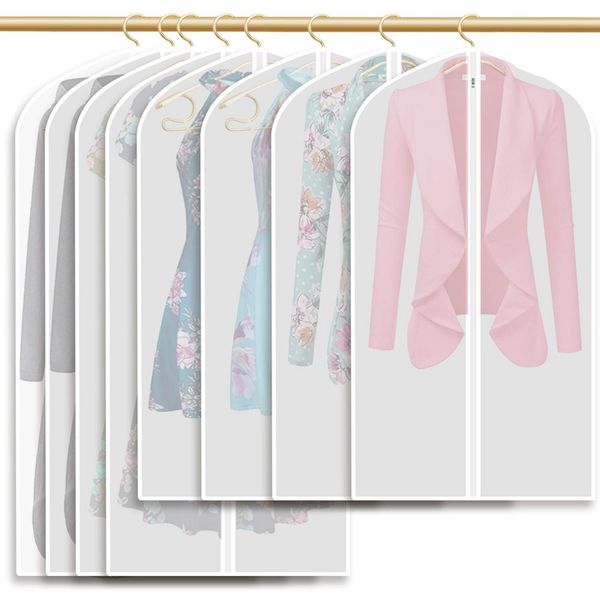 moth proof garment bags,garment cover,8 pack clear bags,hanging bag, dress dance bags for storage or f
moth proof garment bags,garment cover,8 pack clear bags,hanging bag, dress dance bags for storage or f