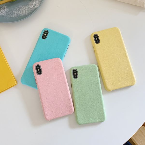 for iphone 11 pro xs max xr solid color plush phone case 6 7 8 x plus macaron microfiber leather cell phone cases
for iphone 11 pro xs max xr solid color plush phone case 6 7 8 x plus macaron microfiber leather cell phone cases