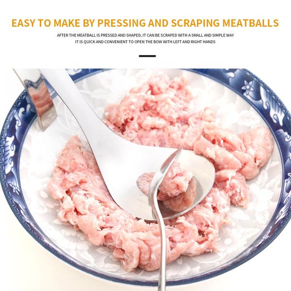 meatball maker non-stick stainless steel meat spoon utensil baller meat kit creative meatball maker kitchen utensil gadget tool
meatball maker non-stick stainless steel meat spoon utensil baller meat kit creative meatball maker kitchen utensil gadget tool
