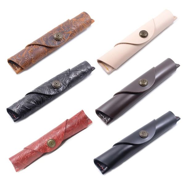 урожай карандаш pen сумка ретро roll up кожа косметические кисти для макияжа мешок для путешествий
урожай карандаш pen сумка ретро roll up кожа косметические кисти для макияжа мешок для путешествий