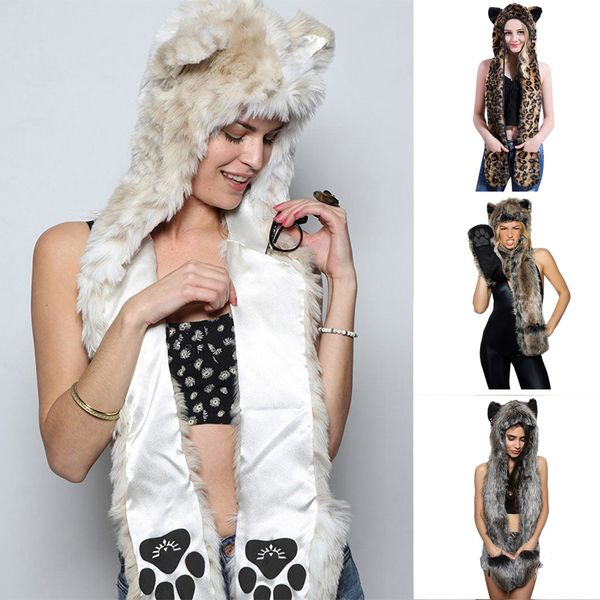 2019 winter autumn hombre women fashion multifunction scarf outerwear gloves faux fur animal ear hat, Blue;gray
2019 winter autumn hombre women fashion multifunction scarf outerwear gloves faux fur animal ear hat, Blue;gray