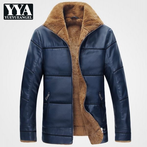 2019 new plus size 9xl fleece warm pu leather jacket man coats designer mens faux leather jackets parkas winter streetwear, Black
2019 new plus size 9xl fleece warm pu leather jacket man coats designer mens faux leather jackets parkas winter streetwear, Black