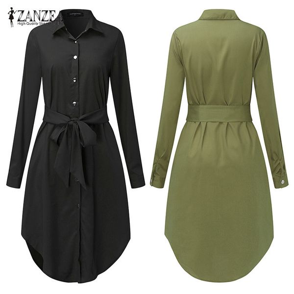 spring long sleeve blouse shirt dress with belt women oversized midi dress retro tunic casual office work vestidos plus size 5xl, Black;pink
spring long sleeve blouse shirt dress with belt women oversized midi dress retro tunic casual office work vestidos plus size 5xl, Black;pink
