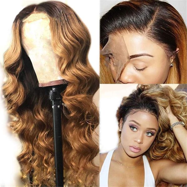 1b27 ombre brazilian 360 lace frontal human hair wigs with baby hair body wave remy pre plucked for women, Black;brown
1b27 ombre brazilian 360 lace frontal human hair wigs with baby hair body wave remy pre plucked for women, Black;brown