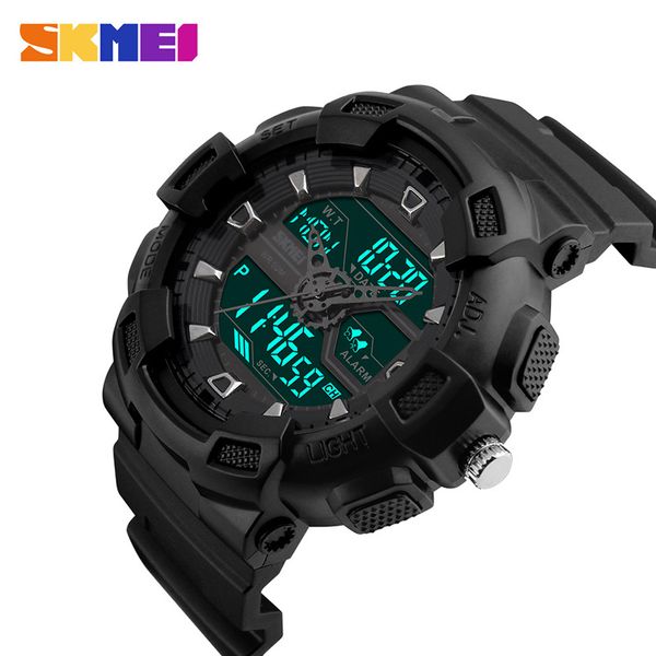 skmei men outdoor sports watches chronograph fashion multifunction watch waterproof digital wristwatches relogio masculino 1189 ly191213, Slivery;brown
skmei men outdoor sports watches chronograph fashion multifunction watch waterproof digital wristwatches relogio masculino 1189 ly191213, Slivery;brown