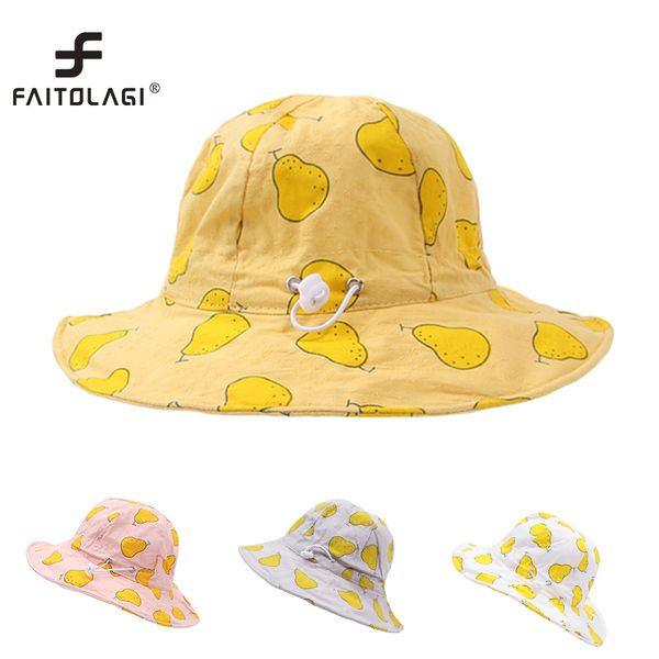 summer cute girls boys fishing hat cotton soft kids fisherman sun hat fruit print outdoor toddler panama bucket, Yellow
summer cute girls boys fishing hat cotton soft kids fisherman sun hat fruit print outdoor toddler panama bucket, Yellow