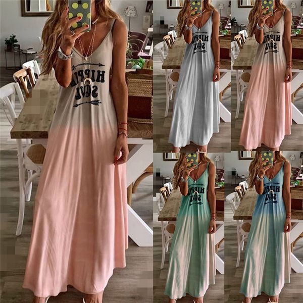 slim designer women dresses gradient color letters sling casual sleeveless v neck fashion womens dresses multi choice dress, Black;gray
slim designer women dresses gradient color letters sling casual sleeveless v neck fashion womens dresses multi choice dress, Black;gray