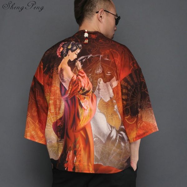 traditional japanese kimonos beach kimono japanese kimono yukata men 2018 haori blouse men 2018 yukata v1278, Red
traditional japanese kimonos beach kimono japanese kimono yukata men 2018 haori blouse men 2018 yukata v1278, Red