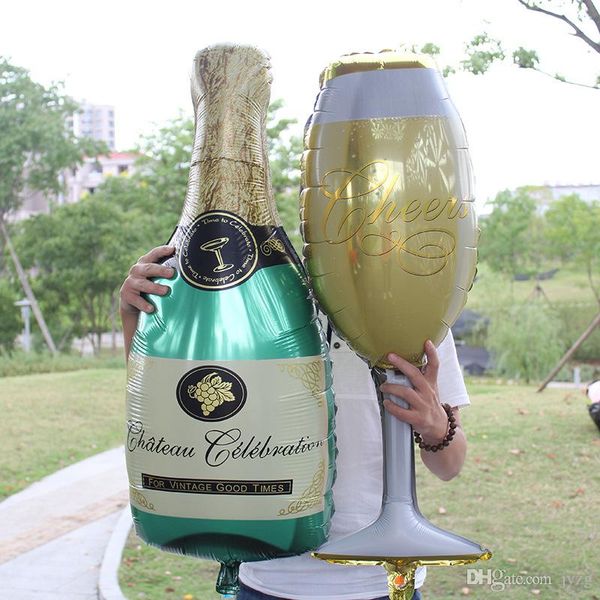 Champagne Cup Beer Bottle Balloons Aluminium Foil Balloon Helium Ballons Birthday Wedding Baby Shower Party Decor Supplies
Champagne Cup Beer Bottle Balloons Aluminium Foil Balloon Helium Ballons Birthday Wedding Baby Shower Party Decor Supplies