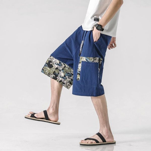 men linen cotton harem pants mens calf length embroidery pants man casual hip hop trousers male elastic waist wide leg, Black
men linen cotton harem pants mens calf length embroidery pants man casual hip hop trousers male elastic waist wide leg, Black