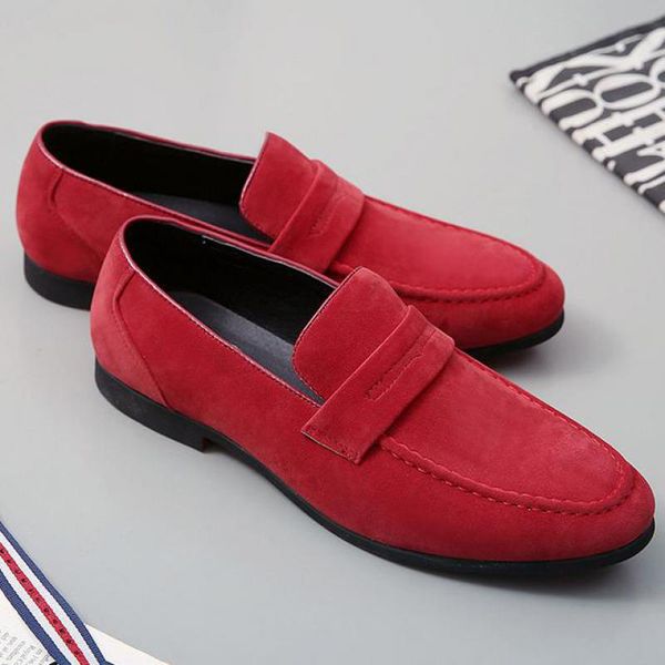 moccasins mens red bottom suede wedding loafer lightweight slip on driving shoes soft penny loafers breathable flat peas shoes, Black
moccasins mens red bottom suede wedding loafer lightweight slip on driving shoes soft penny loafers breathable flat peas shoes, Black