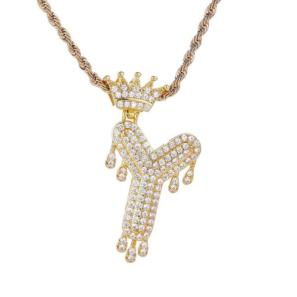crown bail drip bubble initial letters chain necklaces & pendant for men women gold color cubic zircon hip hop jewelry, Silver
crown bail drip bubble initial letters chain necklaces & pendant for men women gold color cubic zircon hip hop jewelry, Silver