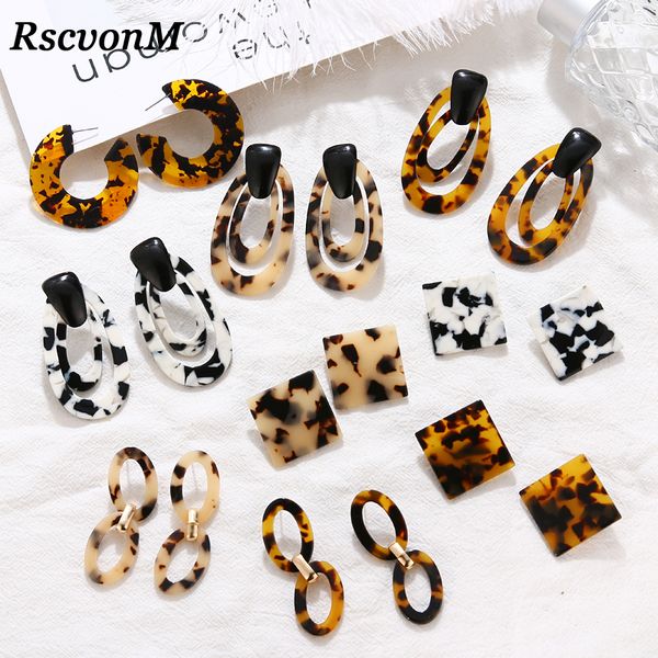 new fashion tortoise color leopard print acrylic acetic acid sheet geometric circle square long drop earrings for women girl, Silver
new fashion tortoise color leopard print acrylic acetic acid sheet geometric circle square long drop earrings for women girl, Silver