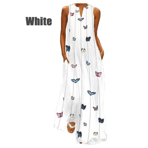 ladies butterfly print sleeveless long dress plus size casual beach long dress women loose pocket beach maxi v neck, Black;gray
ladies butterfly print sleeveless long dress plus size casual beach long dress women loose pocket beach maxi v neck, Black;gray