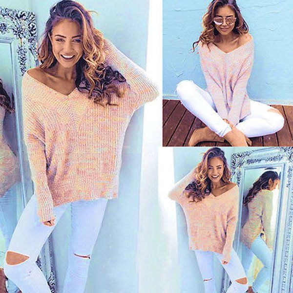 2019 autumn arrival ladies womens v neck plain oversized baggy knitted jumper chunky sweater top, White;black
2019 autumn arrival ladies womens v neck plain oversized baggy knitted jumper chunky sweater top, White;black