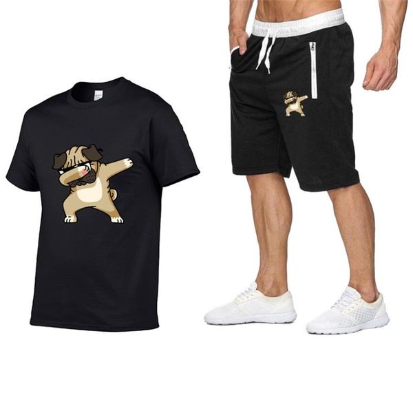 men's casual two-piece suit 2020 new summer short-sleeved t-shirt + pants suit sportswear track, Gray
men's casual two-piece suit 2020 new summer short-sleeved t-shirt + pants suit sportswear track, Gray