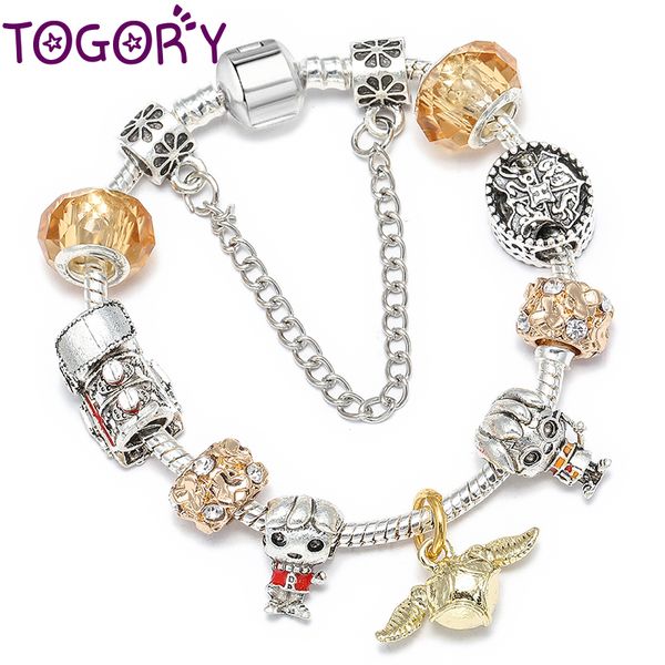 togory women bracelet silver color crystal charm bracelet for women diy beads bracelets & bangles jewelry gift, Golden;silver
togory women bracelet silver color crystal charm bracelet for women diy beads bracelets & bangles jewelry gift, Golden;silver