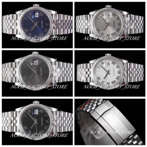 luxury new bp factory 5 color rome dial v2 new strap 36mm original strap date just 2813 automatic movement swimming diving men watches, Slivery;brown
luxury new bp factory 5 color rome dial v2 new strap 36mm original strap date just 2813 automatic movement swimming diving men watches, Slivery;brown