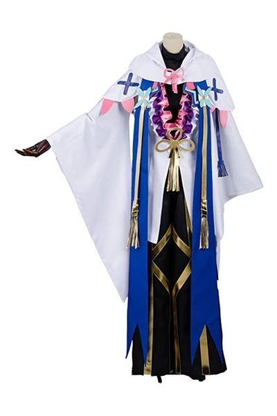fate grand order dress party uniform women's dress merlin ambrosius cosplay costume, Black
fate grand order dress party uniform women's dress merlin ambrosius cosplay costume, Black