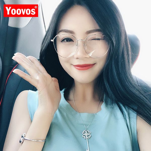 yoovos new round women glasses anti blue light eyeglasses vintage oversized clear lens reading glasses optical spectacle frame, White;black
yoovos new round women glasses anti blue light eyeglasses vintage oversized clear lens reading glasses optical spectacle frame, White;black