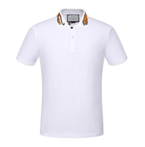 2019 brand designer summer polo embroidery mens polo shirts fashion shirt men women high street casual tee #7041, White;black 
2019 brand designer summer polo embroidery mens polo shirts fashion shirt men women high street casual tee #7041, White;black