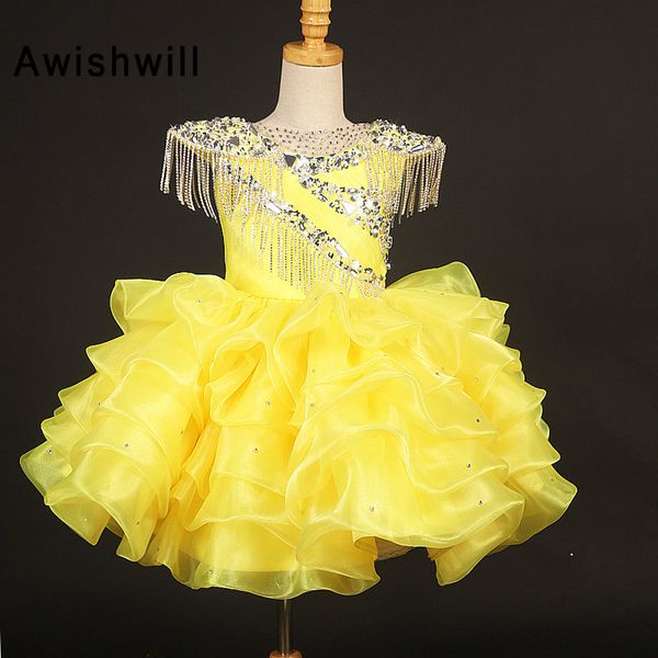 yellow color communion dresses for girls beadings organza lace-up back short flower girl dress robe mariage enfant fille, Red;yellow
yellow color communion dresses for girls beadings organza lace-up back short flower girl dress robe mariage enfant fille, Red;yellow