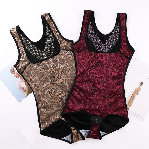 thick warm velvet women's underwear bodysuit body waist shapewear slimming shaper for female, Black;white
thick warm velvet women's underwear bodysuit body waist shapewear slimming shaper for female, Black;white