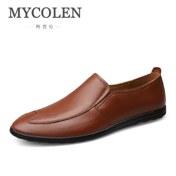 mycolen new fashion casual leather shoes men slip-on dress shoes man genuine leather spring autumn loafers sapato social, Black
mycolen new fashion casual leather shoes men slip-on dress shoes man genuine leather spring autumn loafers sapato social, Black