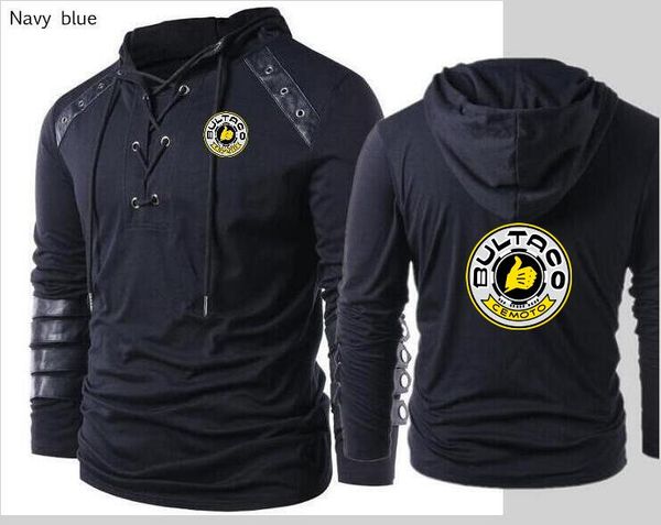 2019 men's new bultaco cemoto hoodie men's motorcycle jacket knit hooded long sleeve cotton jacket, Black
2019 men's new bultaco cemoto hoodie men's motorcycle jacket knit hooded long sleeve cotton jacket, Black