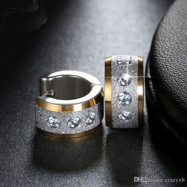 2018 jewels lead&nickel stainless steel small circle earrings paved shiny cz punk rock hoop earrings for women or men gte01, Golden;silver
2018 jewels lead&nickel stainless steel small circle earrings paved shiny cz punk rock hoop earrings for women or men gte01, Golden;silver