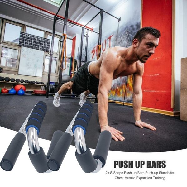 s shape fitness push up bar aluminium alloy push-ups stands bars tool for fitness chest training equipment exercise training
s shape fitness push up bar aluminium alloy push-ups stands bars tool for fitness chest training equipment exercise training