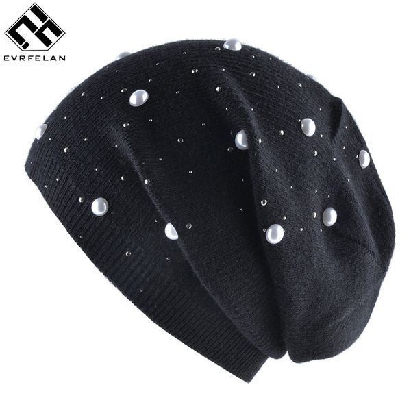 evrfelan fashion warm winter hat beanies cotton pearl knitted hat ladies soft beanie skullies female beanies gift for women, Blue;gray
evrfelan fashion warm winter hat beanies cotton pearl knitted hat ladies soft beanie skullies female beanies gift for women, Blue;gray