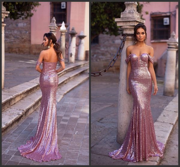 2019 new mermaid prom dresses off shoulder sequined formal evening gowns backless pageant party dress cheap, Black
2019 new mermaid prom dresses off shoulder sequined formal evening gowns backless pageant party dress cheap, Black