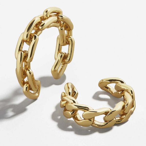 minimalist ear cuff 2pcs/set clip on earrings women fashion small c shaped twisted chain gold color earcuffs jewelry accessories, Silver
minimalist ear cuff 2pcs/set clip on earrings women fashion small c shaped twisted chain gold color earcuffs jewelry accessories, Silver