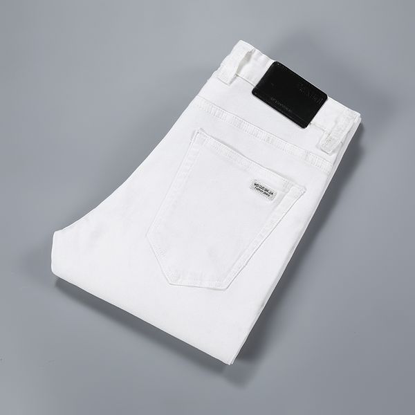 2019 men white cotton slim straight men casual stretch skinny jeans straight fit trousers white pants solid colors jeans, Blue
2019 men white cotton slim straight men casual stretch skinny jeans straight fit trousers white pants solid colors jeans, Blue