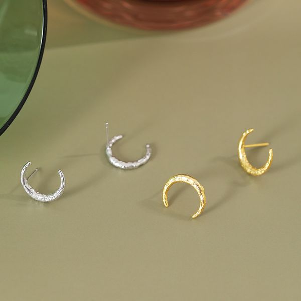 real sterling 925 silver geometric moon stud earrings for women bijoux, cute gold color women's earings friends gifts jewelry, Golden;silver
real sterling 925 silver geometric moon stud earrings for women bijoux, cute gold color women's earings friends gifts jewelry, Golden;silver