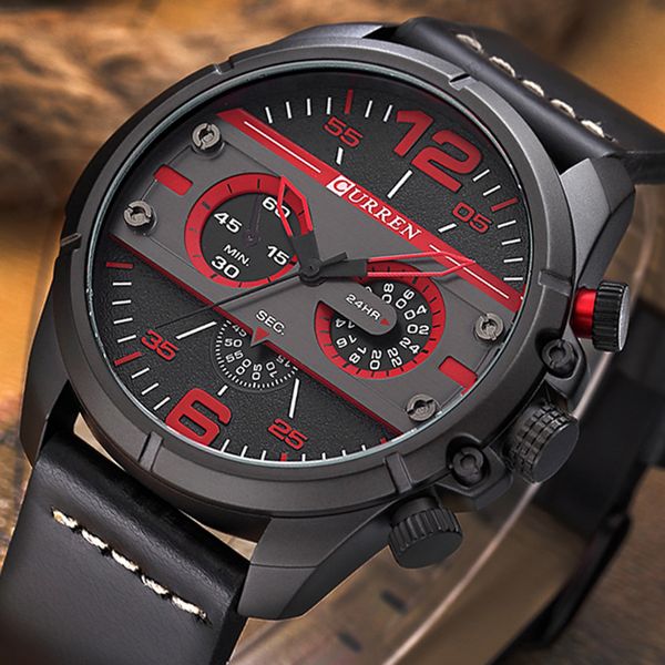 relogio masculino curren watches men army sports leather watch man waterproof quartz male clock 8259, Slivery;brown
relogio masculino curren watches men army sports leather watch man waterproof quartz male clock 8259, Slivery;brown