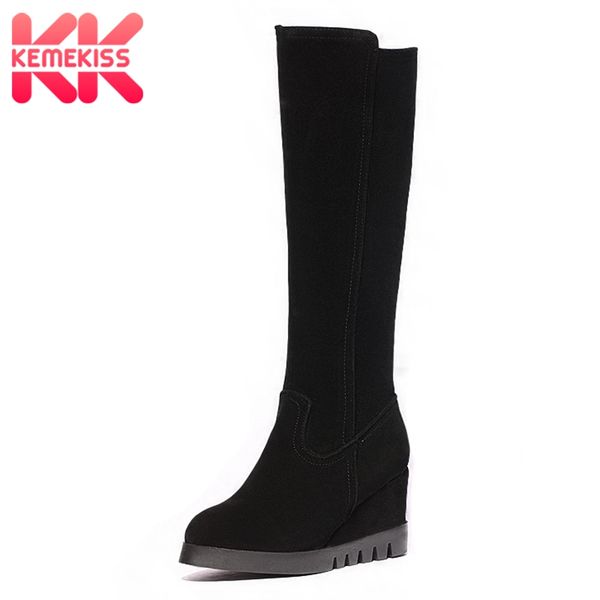 kemekiss women wedge ovewr knee boot snow warm thickened fur plush winter vintage mid calf boot footwear shoes p21481 size 32-43, Black
kemekiss women wedge ovewr knee boot snow warm thickened fur plush winter vintage mid calf boot footwear shoes p21481 size 32-43, Black