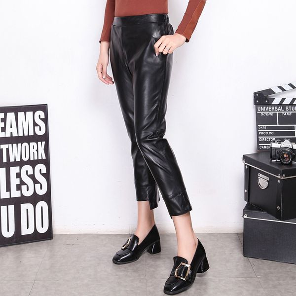 brand womens long pants streetwear ankle length pants 2020 new arrival genuine leather pencil plus size -xxl, Black;white
brand womens long pants streetwear ankle length pants 2020 new arrival genuine leather pencil plus size -xxl, Black;white